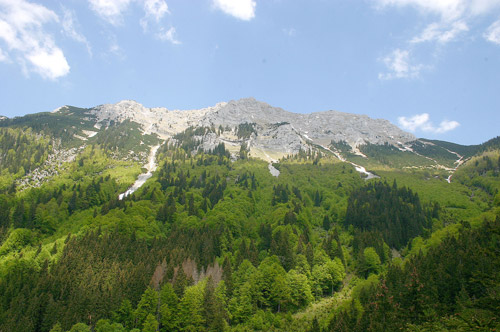 The Northern limestone Alps region.
